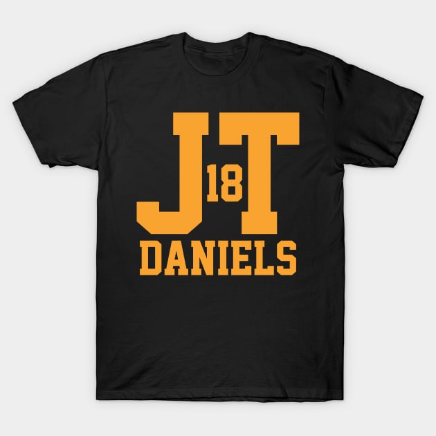 JT Daniels T-Shirt by creatororojackson